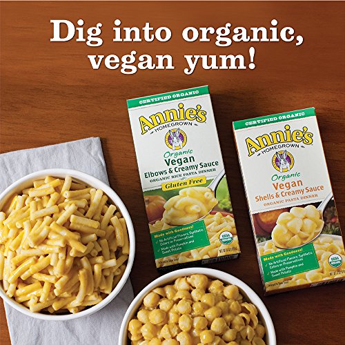 Annies Organic Vegan Shell &Amp; Creamy Sauce Dinner Pasta, 6 Oz