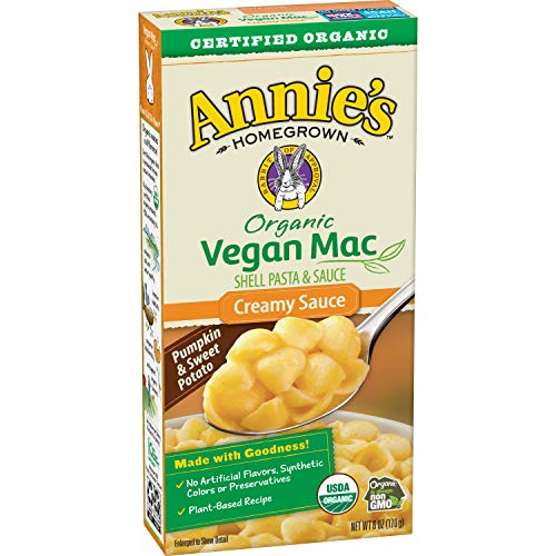 Annies Organic Vegan Shell &Amp; Creamy Sauce Dinner Pasta, 6 Oz