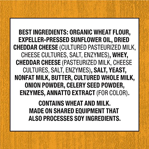 Annies Organic White Cheddar Bunnies Baked Snack Crackers, 7.5 Oz