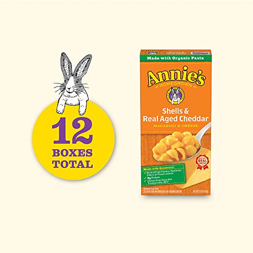 Annies Shells &Amp; Aged Cheddar Macaroni And Cheese, Mac And Chees