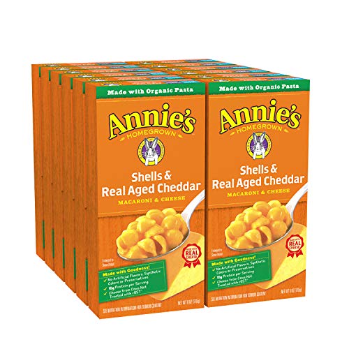 Annies Shells &Amp; Aged Cheddar Macaroni And Cheese, Mac And Chees