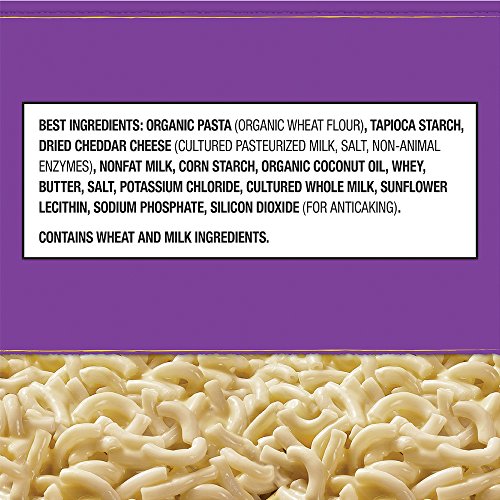 Annies White Cheddar Macaroni &Amp; Cheese, Microwavable Mac &Amp; Chee