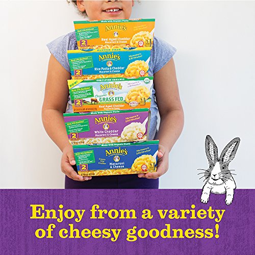 Annies White Cheddar Macaroni &Amp; Cheese, Microwavable Mac &Amp; Chee