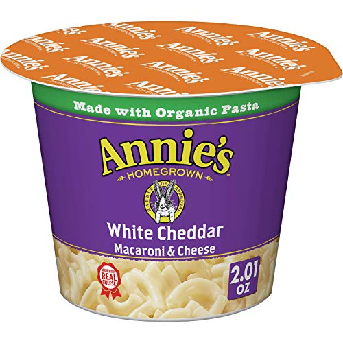 Annies White Cheddar Microwavable Macaroni &Amp; Cheese, 12 Cups, 2