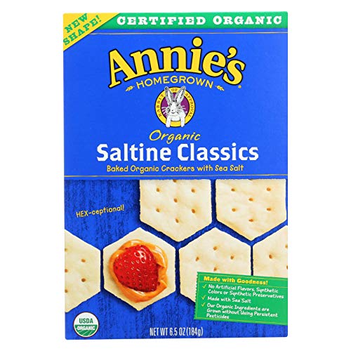 Organic Saltine Bunny Cracker 6.50 Ounces Case Of 12