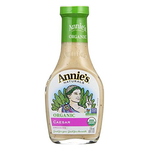 Annies Naturals Dressing, Organic, Caesar, 8-Ounce Pack Of 6