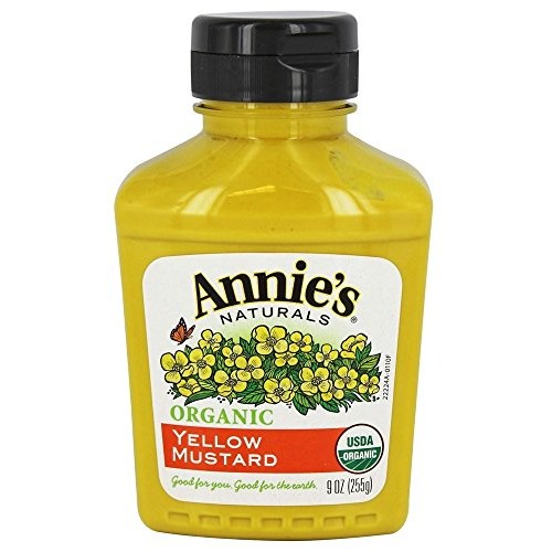 Annies Naturals Organic Yellow Mustard - 9 Fl Oz