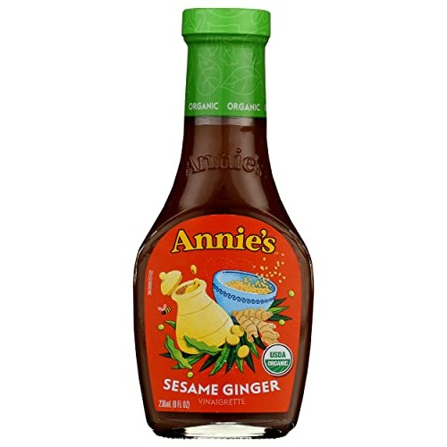 Annies Sesame Ginger Vinaigrette Dressing Certified Organic, No
