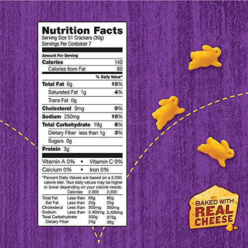 Annies Cheddar Bunnies Baked Snack Crackers, 7.5 Oz