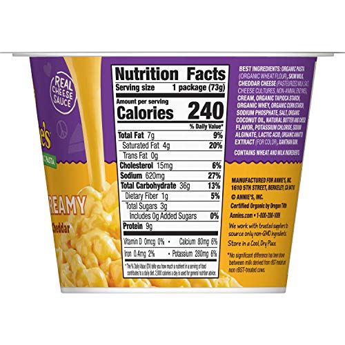 Annies Deluxe Rich &Amp; Creamy Shells &Amp; Classic Cheddar Macaroni &Amp;