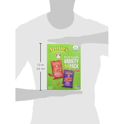 Annies Homegrown Homegrown Fruit Snacks Variety Pack Net Wt 42