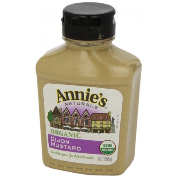 Annies Organic Dijon Mustard 9 Oz. Bottle