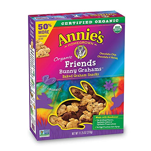 Annies Organic Friends Bunny Grahams Snacks, 11.25 Oz