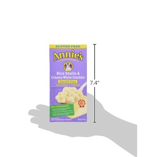 Annies Shell Pasta &Amp; Creamy White Cheddar Macaroni And Cheese,
