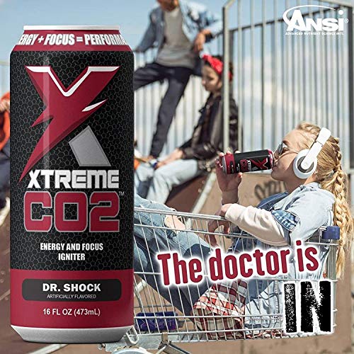Xtreme Shock Co2 Energy Drinks Sugar Free Soda Flavors 3 Flavor