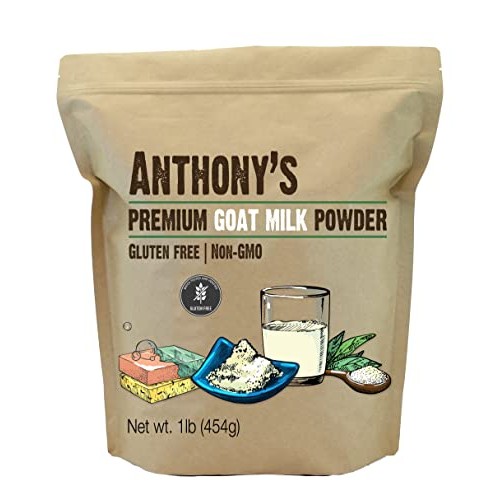 Anthonys Premium Goat Milk Powder, 1 Lb, Gluten Free, Non Gmo,