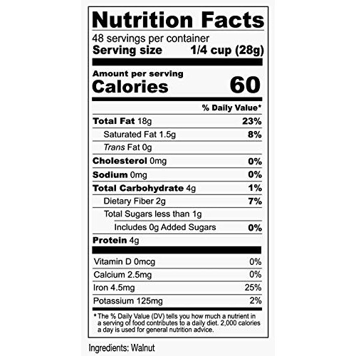 Anthonys California Walnut Halves &Amp; Pieces, 3 Lb, Shelled, Raw,