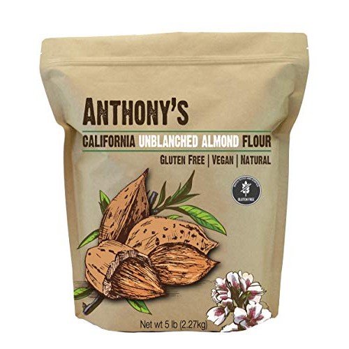 Anthonys Almond Meal/Flour, Natural Unblanched By Anthonys 5L
