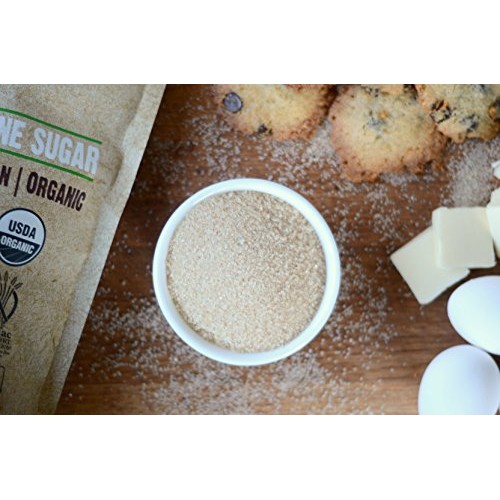Anthonys Organic Cane Sugar, 3 lb, Granulated, Gluten Free & No...