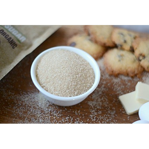 Anthonys Organic Cane Sugar, 3 lb, Granulated, Gluten Free & No...