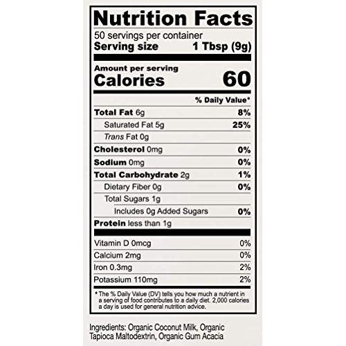 Anthonys Organic Coconut Milk Powder, 1 lb, Gluten Free, Vegan ...