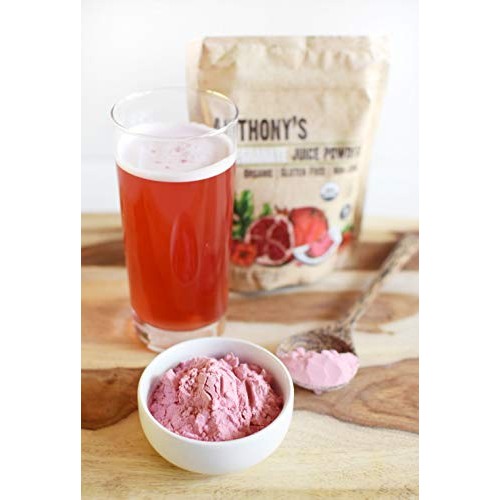 Anthonys Organic Pomegranate Juice Powder, 8 Oz, Gluten Free, N