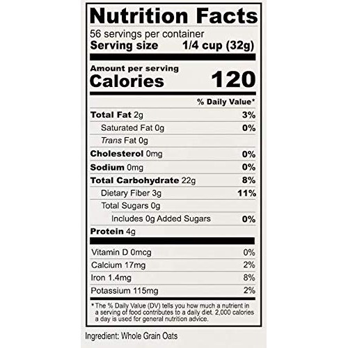 Anthonys Organic Whole Grain Oat Flour, 4 lb, Gluten Free, Non ...