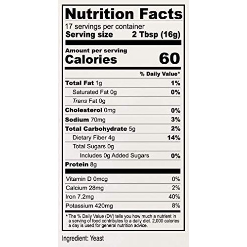 Anthonys Premium Nutritional Yeast Flakes, 10 Oz, Non Fortified