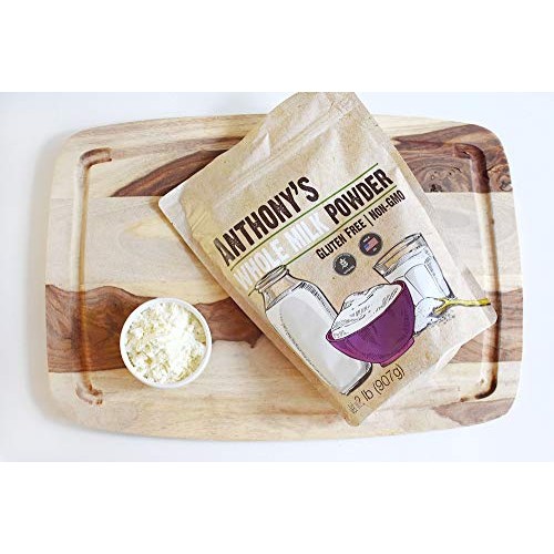 Anthonys Whole Milk Powder, 2 lb, Gluten Free, Non GMO, Made in...