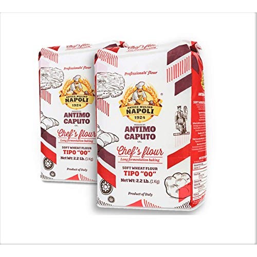 Antimo Caputo Chefs Flour 2.2 Lb Pack Of 2 - Italian Double Ze