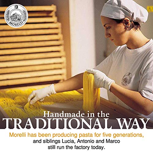 Morelli Pasta Farro - Organic Spelt Spaghetti Made In Italy With