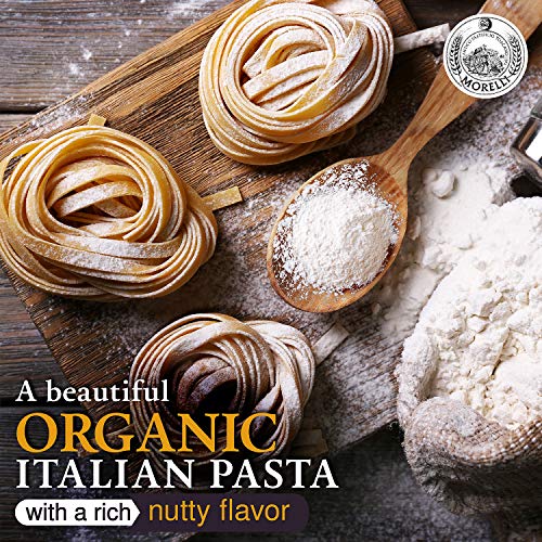 Morelli Pasta Farro - Organic Spelt Spaghetti Made In Italy With