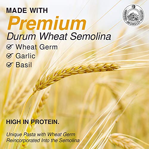 Morelli Pasta Garlic And Basil Linguine - Imported Pasta From It