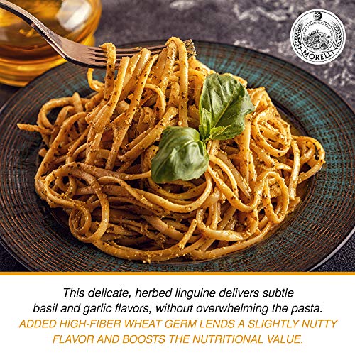 Morelli Pasta Tricolor Linguine Trio Set - 3 Flavors Of Imported