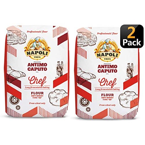 Antimo Caputo Chefs Flour 2.2 Pound Pack Of 2 - Italian Double