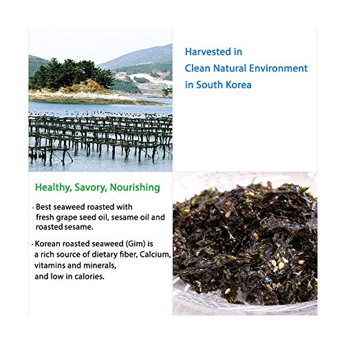 Premium All Natural Original Korean Roasted Seasoned Crispy Seaw