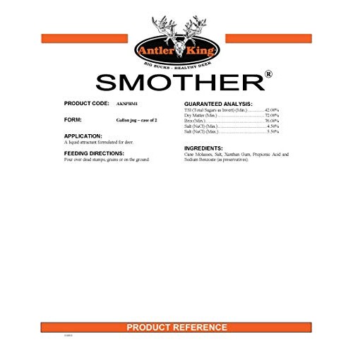 Antler King Smother Premium Blackstrap Molasses, Case Of 2