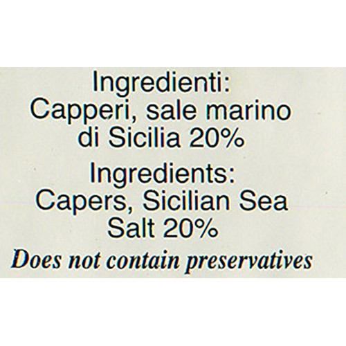 Antonino Caravaglio Salted Capers, 3.2 Ounce