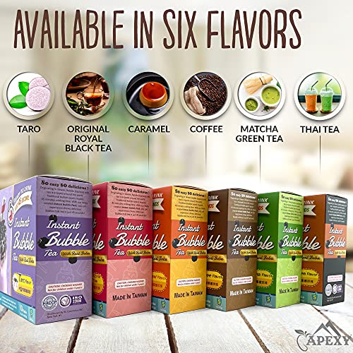 Bubble Tea Complete Set. Best Diy Boba / Bubble Tea Kit, Ready I