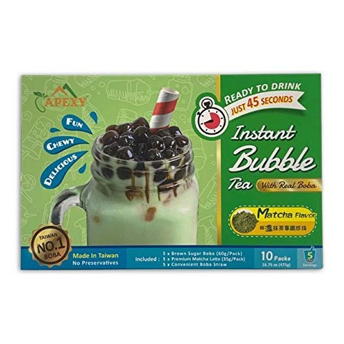 Bubble Tea Complete Set. Best Diy Boba / Bubble Tea Kit, Ready I