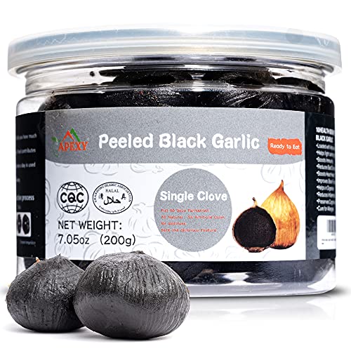 Apexy - Whole Black Garlic - Fermented For 90 Days - Naturally A
