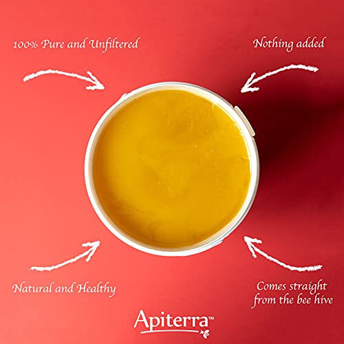 Apiterra - Raw Honey Bulk 16 Lbs Bucket Unfiltered Unpasteurized