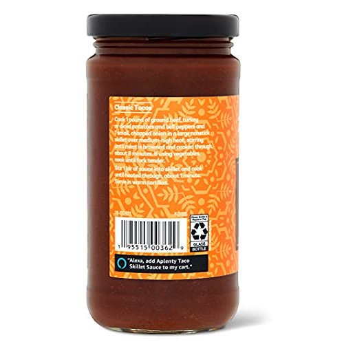 Amazon Brand - Aplenty, Taco Skillet Sauce, 12 Oz