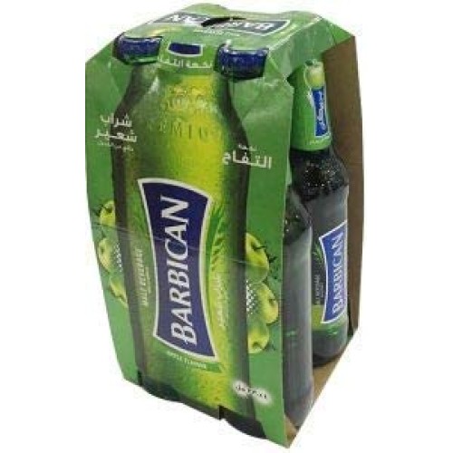Barbican Apple Flavor Malt Beverage Non Alcoholic Drink - Pack