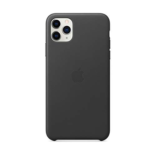 Apple Leather Case For Iphone 11 Pro Max - Black