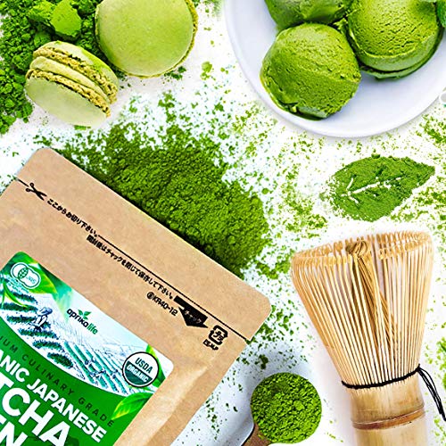 Aprikalife Organic Japanese Matcha Green Tea Powder – Usda &Amp; Jas