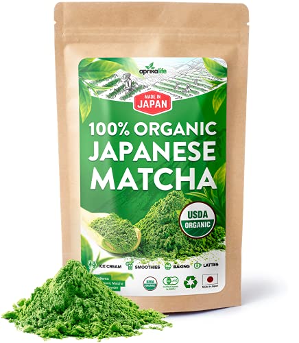 AprikaLife Organic Japanese Matcha Green Tea Powder – USDA ...
