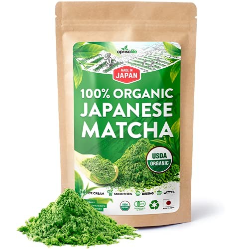 Aprikalife Organic Japanese Matcha Green Tea Powder – Usda &Amp; Jas