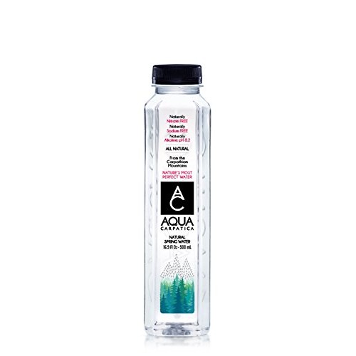 Aqua Carpatica Natural Spring Water Bottles, Naturally Filtered