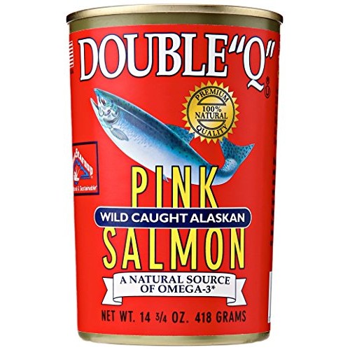 Double Q Pink Wild Caught Alaskan Salmon, 14.75 Ounce Double Q Pink Wild Caught Alaskan Salmon, 14.75 Ounce